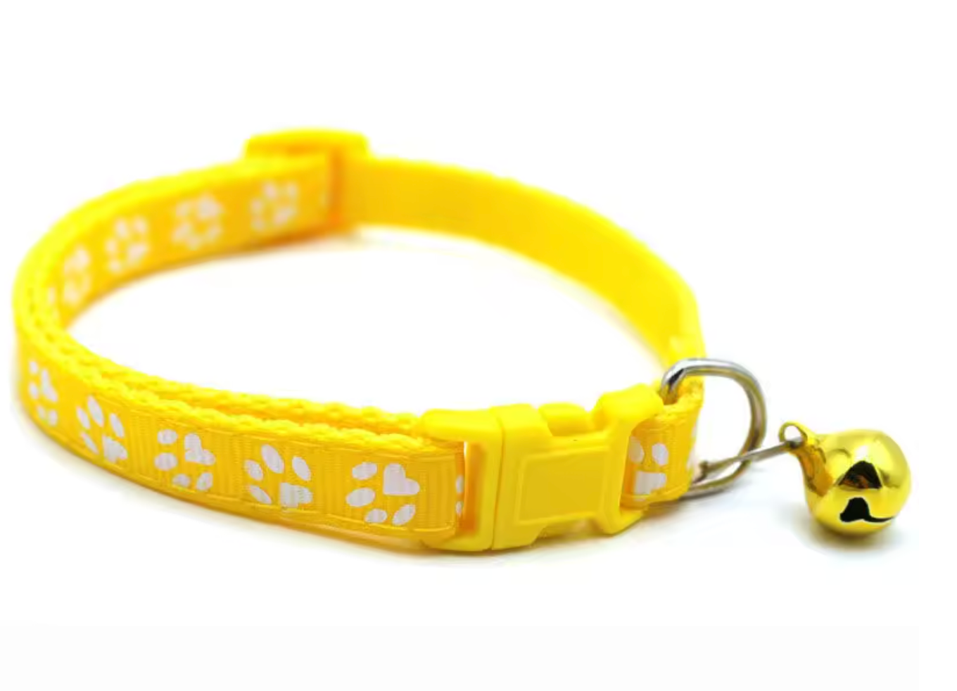 Fashion Pet Cats Collar Colorful Pattern Cute Bell Adjustable Collars For Cats Kitten DIY Ring Necklace Pet Accessories