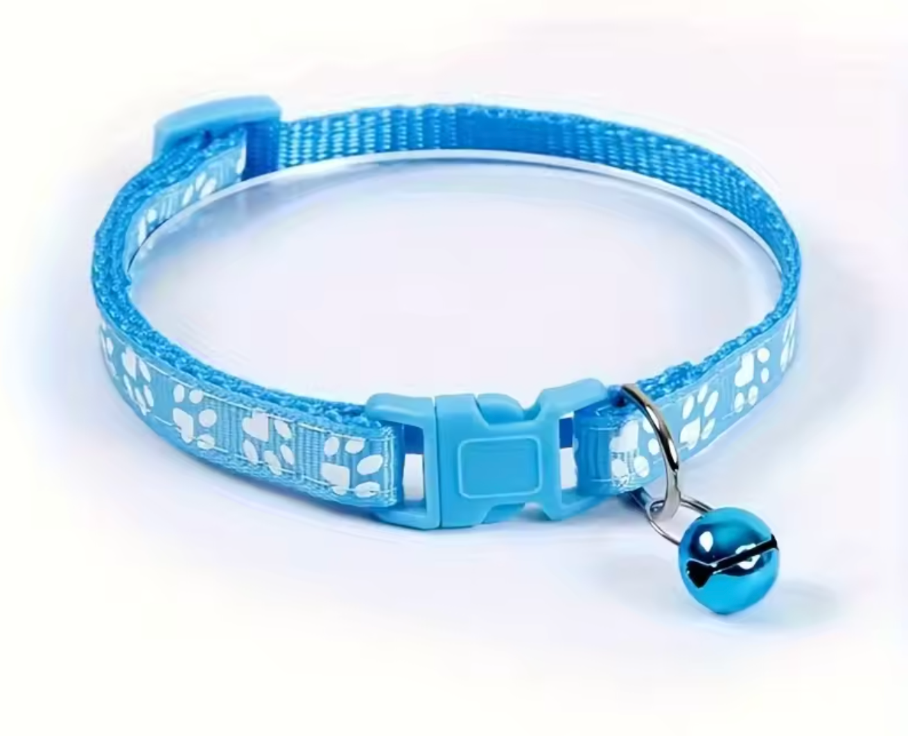 Fashion Pet Cats Collar Colorful Pattern Cute Bell Adjustable Collars For Cats Kitten DIY Ring Necklace Pet Accessories