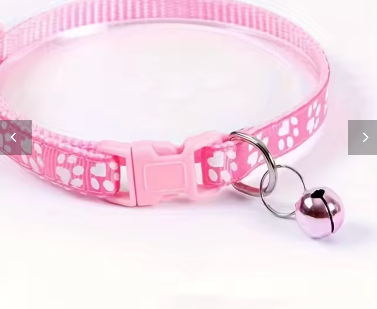 Fashion Pet Cats Collar Colorful Pattern Cute Bell Adjustable Collars For Cats Kitten DIY Ring Necklace Pet Accessories