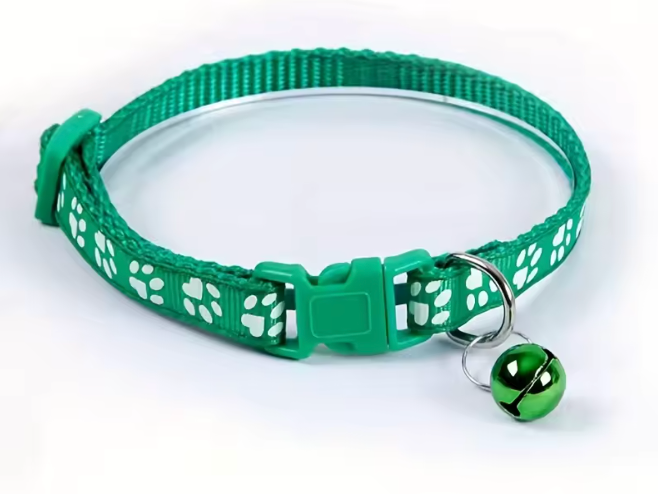 Fashion Pet Cats Collar Colorful Pattern Cute Bell Adjustable Collars For Cats Kitten DIY Ring Necklace Pet Accessories