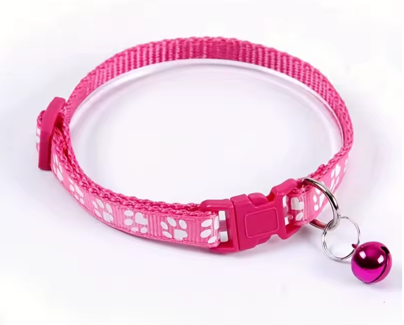 Fashion Pet Cats Collar Colorful Pattern Cute Bell Adjustable Collars For Cats Kitten DIY Ring Necklace Pet Accessories